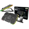 Esperanza Breva Cooling Pad για Laptop έως 17" με 5 Ανεμιστήρες και Φωτισμό