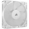 Corsair RS120 Case Fan με Λευκό Φωτισμό και Σύνδεση 4-Pin PWM 3τμχ Λευκό