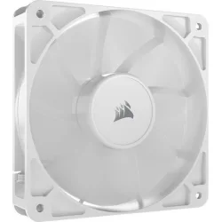Corsair RS120 Case Fan με Λευκό Φωτισμό και Σύνδεση 4-Pin PWM 3τμχ Λευκό