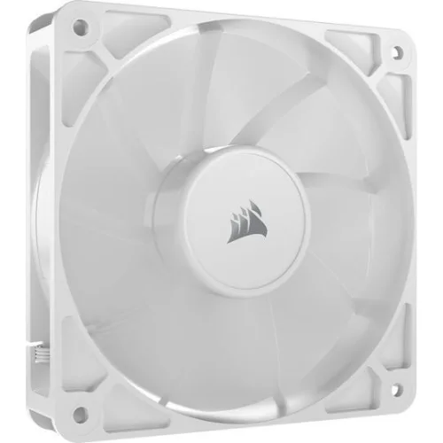 Corsair RS120 Case Fan με Λευκό Φωτισμό και Σύνδεση 4-Pin PWM 3τμχ Λευκό