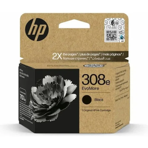 HP Γνήσιο Μελάνι Εκτυπωτή InkJet Μαύρο (7FP22UE)