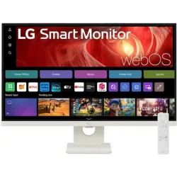 LG 32U721SA-W VA Monitor 32" 4K 3840x2160 με Χρόνο Απόκρισης 5ms GTG