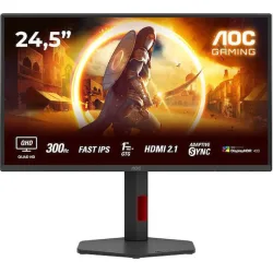AOC Q25G4SR IPS HDR Monitor 24.5" QHD 2560x1440 300Hz με Χρόνο Απόκρισης 1ms GTG