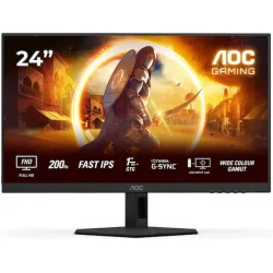AOC 24G4HRE IPS HDR Gaming Monitor 23.8" FHD 1920x1080 200Hz με Χρόνο Απόκρισης 1ms GTG