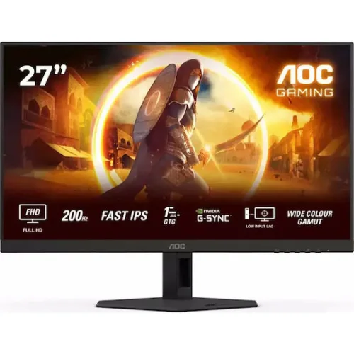 AOC 27G4HRE IPS HDR Gaming Monitor 27" FHD 1920x1080 200Hz με Χρόνο Απόκρισης 1ms GTG