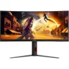AOC CU34G4 Ultrawide VA HDR Curved Monitor 34" QHD 3440x1440 180Hz με Χρόνο Απόκρισης 1ms GTG