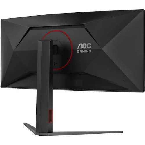 AOC CU34G4 Ultrawide VA HDR Curved Monitor 34" QHD 3440x1440 180Hz με Χρόνο Απόκρισης 1ms GTG