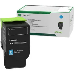 Lexmark C232HC0 Γνήσιο Toner Laser Εκτυπωτή Κυανό High Yield Return Program 2300 Σελίδων