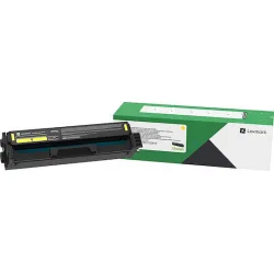 Lexmark C332HY0 Γνήσιο Toner Laser Εκτυπωτή Κίτρινο High Yield Return Program 2500 Σελίδων