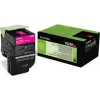 Lexmark 702M Γνήσιο Toner Laser Εκτυπωτή Ματζέντα Return Program 1000 Σελίδων (70C20M0)