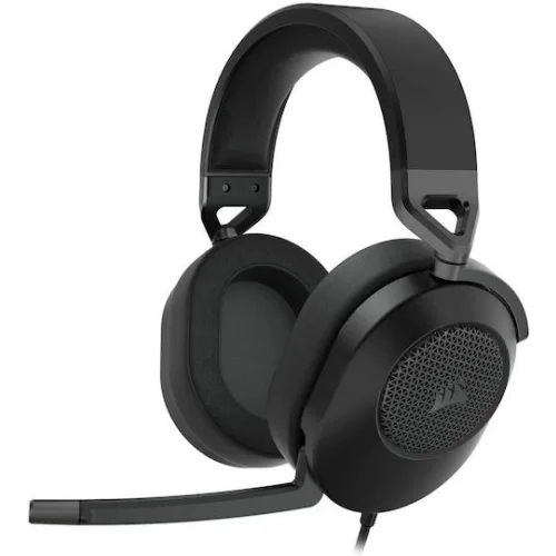 Corsair HS65 Surround Over Ear Gaming Headset με σύνδεση 3.5mm Carbon