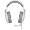 Corsair HS65 Surround Over Ear Gaming Headset με σύνδεση 3.5mm Λευκό