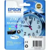 Epson 27XL Γνήσιο Πακέτο 3 Μελανιών Εκτυπωτή InkJet Κίτρινο / Κυανό / Ματζέντα (C13T27154010 C13T27154012)