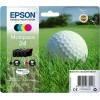 Epson 34 Γνήσιο Πακέτο 4 Μελανιών Εκτυπωτή InkJet Κίτρινο / Κυανό / Ματζέντα / Μαύρο (C13T34664010)