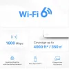 Mercusys Halo H70X v1 WiFi Mesh Network Access Point Wi‑Fi 6 Dual Band (2.4 & 5GHz) σε Διπλό Kit