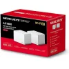 Mercusys Halo H70X v1 WiFi Mesh Network Access Point Wi‑Fi 6 Dual Band (2.4 & 5GHz) σε Διπλό Kit