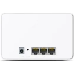 Mercusys Halo H80X v1 WiFi Mesh Network Access Point Wi‑Fi 6 Dual Band (2.4 & 5GHz) σε Τριπλό Kit