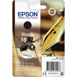Epson 16XL Γνήσιο Μελάνι Εκτυπωτή InkJet Μαύρο (C13T16314010 C13T16314012)