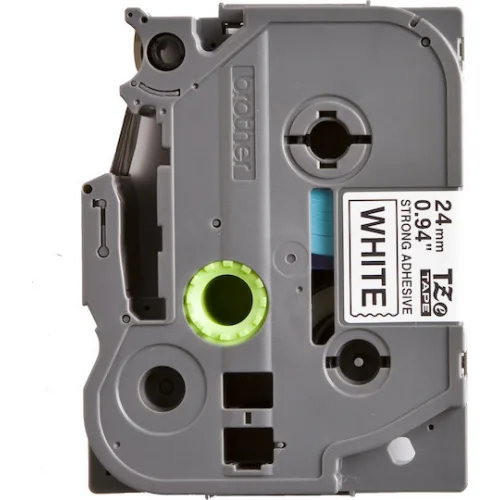 Brother Ταινία Ετικετογράφου 8m x 24mm σε Μαύρο Χρώμα