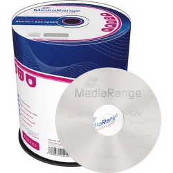 MediaRange Εγγράψιμα CD-R 52x 700MB Cake Box 100τμχ MediaRange Εγγράψιμα CD-R 52x 700MB Cake Box 100τμχ
