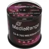 MediaRange Εγγράψιμα CD-R 52x 700MB Cake Box 100τμχ MediaRange Εγγράψιμα CD-R 52x 700MB Cake Box 100τμχ