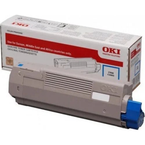 OKI 46508711 Γνήσιο Toner Laser Εκτυπωτή Κυανό High Capacity 3000 Σελίδων