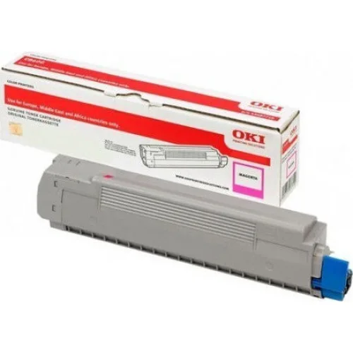 OKI 46508710 Γνήσιο Toner Laser Εκτυπωτή Ματζέντα High Yield 3000 Σελίδων