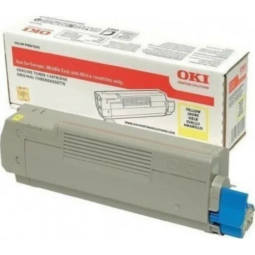OKI 46508709 Γνήσιο Toner Laser Εκτυπωτή Κίτρινο High Yield 3000 Σελίδων