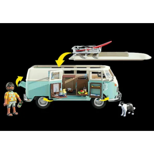 Playmobil Volkswagen T1 Camping Bus Special Edition για 5-99 ετών