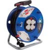 Brennenstuhl BCR3025 Μπαλαντέζα Καρούλι 4 Θέσεων με Καλώδιο 25m Διατομή 3 x 1.5mm² και Γείωση
