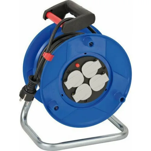 Brennenstuhl BCR3025 Μπαλαντέζα Καρούλι 4 Θέσεων με Καλώδιο 25m Διατομή 3 x 1.5mm² και Γείωση