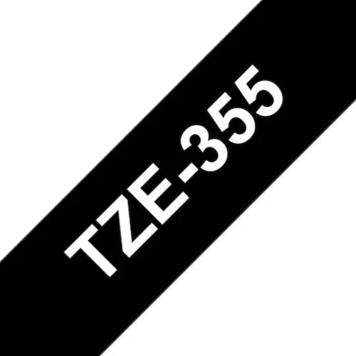 Brother Ταινία Ετικετογράφου 8m x 24mm σε Μαύρο Χρώμα
