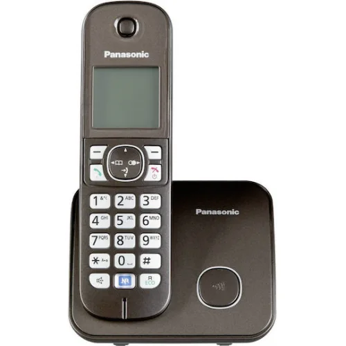Panasonic KX-TG6811GA Ασύρματο Τηλέφωνο Καφέ