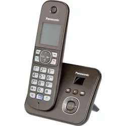 Panasonic KX-TG6821 Ασύρματο Τηλέφωνο Καφέ