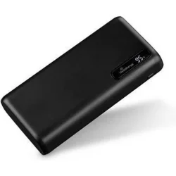 MediaRange MR756 Power Bank 20000mAh με 2 Θύρες USB-A και Θύρα USB-C Power Delivery / Quick Charge 3.0 Μαύρο