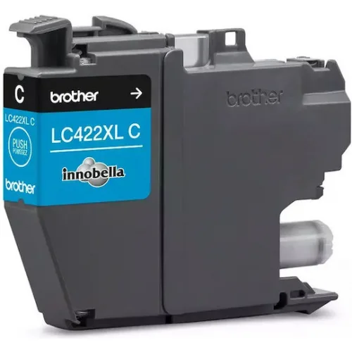 Brother LC422XL Γνήσιο Μελάνι Εκτυπωτή InkJet Κυανό (LC-422XLC)