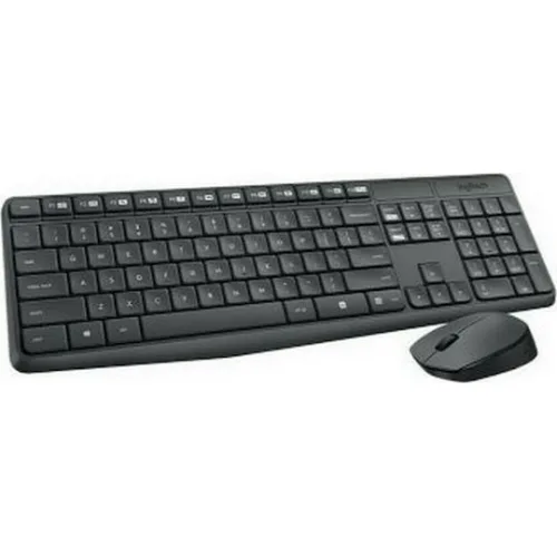 Logitech Wireless Combo MK235 Σετ Πληκτρολόγιο & Ποντίκι Ελληνικό