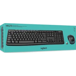 Logitech Wireless Combo MK270 Σετ Πληκτρολόγιο & Ποντίκι Ελληνικό