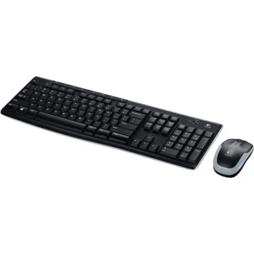Logitech Wireless Combo MK270 Σετ Πληκτρολόγιο & Ποντίκι Ελληνικό