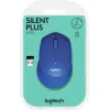 Logitech M330 Silent Plus Ασύρματο Mini Ποντίκι Μπλε