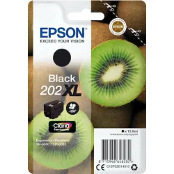 Epson 202XL Γνήσιο Μελάνι Εκτυπωτή InkJet Μαύρο (C13T02G14010)