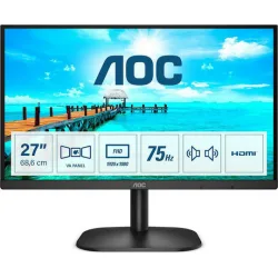 AOC 27B2AM VA Monitor 27" FHD 1920x1080 με Χρόνο Απόκρισης 4ms GTG AOC 27B2AM VA Monitor 27" FHD 1920x1080 με Χρόνο Απόκρισης 4ms GTG