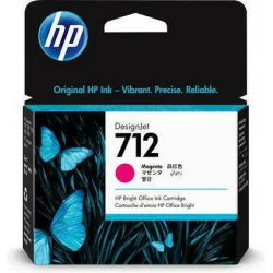 HP 712 Γνήσιο Μελάνι Εκτυπωτή InkJet Ματζέντα (3ED68A)