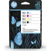HP 950/951 Γνήσιο Πακέτο 4 Μελανιών Εκτυπωτή InkJet Κίτρινο / Κυανό / Ματζέντα / Μαύρο (6ZC65AE)