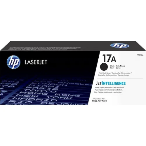 HP 17A Γνήσιο Toner Laser Εκτυπωτή Μαύρο 1600 Σελίδων (CF217A)
