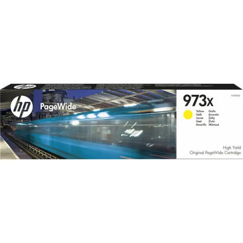 HP 973X Γνήσιο Μελάνι Εκτυπωτή InkJet Κίτρινο (F6T83AE)