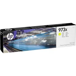 HP 973X Γνήσιο Μελάνι Εκτυπωτή InkJet Κίτρινο (F6T83AE)