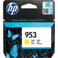 HP 953 Γνήσιο Μελάνι Εκτυπωτή InkJet Κίτρινο (F6U14AE)