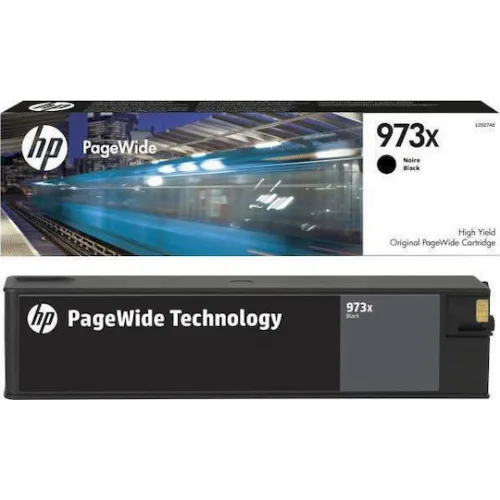 HP 973X Γνήσιο Μελάνι Εκτυπωτή InkJet Μαύρο (L0S07AE)