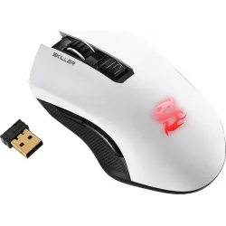 Sharkoon Skiller SGM3 Ασύρματο RGB Gaming Ποντίκι 6000 DPI Λευκό
